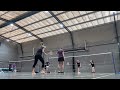 Holmes  hong vs vickers  smethurst  badminton ladies doubles april 2024 part 1