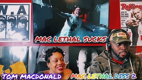 TOP MACDONALD- (MAC LETHAL SUCKS) MAC LETHAL DISS 2 [REACTION] 🙌🏾🔥😂