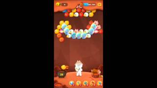 LINE バブル2　STAGE 378　黄金コニー　×1.5　Golden Cony　LINE BUBBLE 2