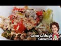 A Cajun Cabbage Casserole with Ground Sirloin, CVC's Southern Kitchen