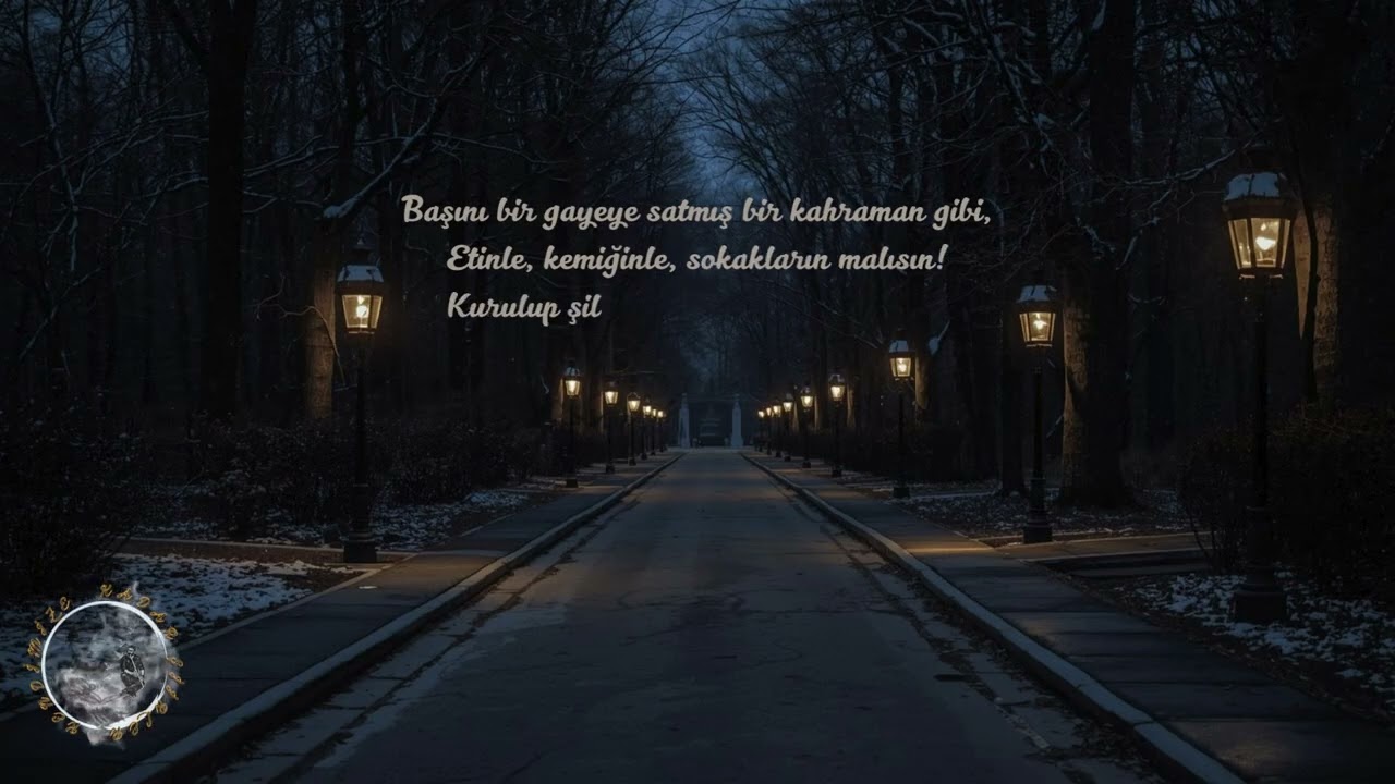 Necip Fazıl Kısakürek - Kaldırımlar Kendimize Kadar Şiirler