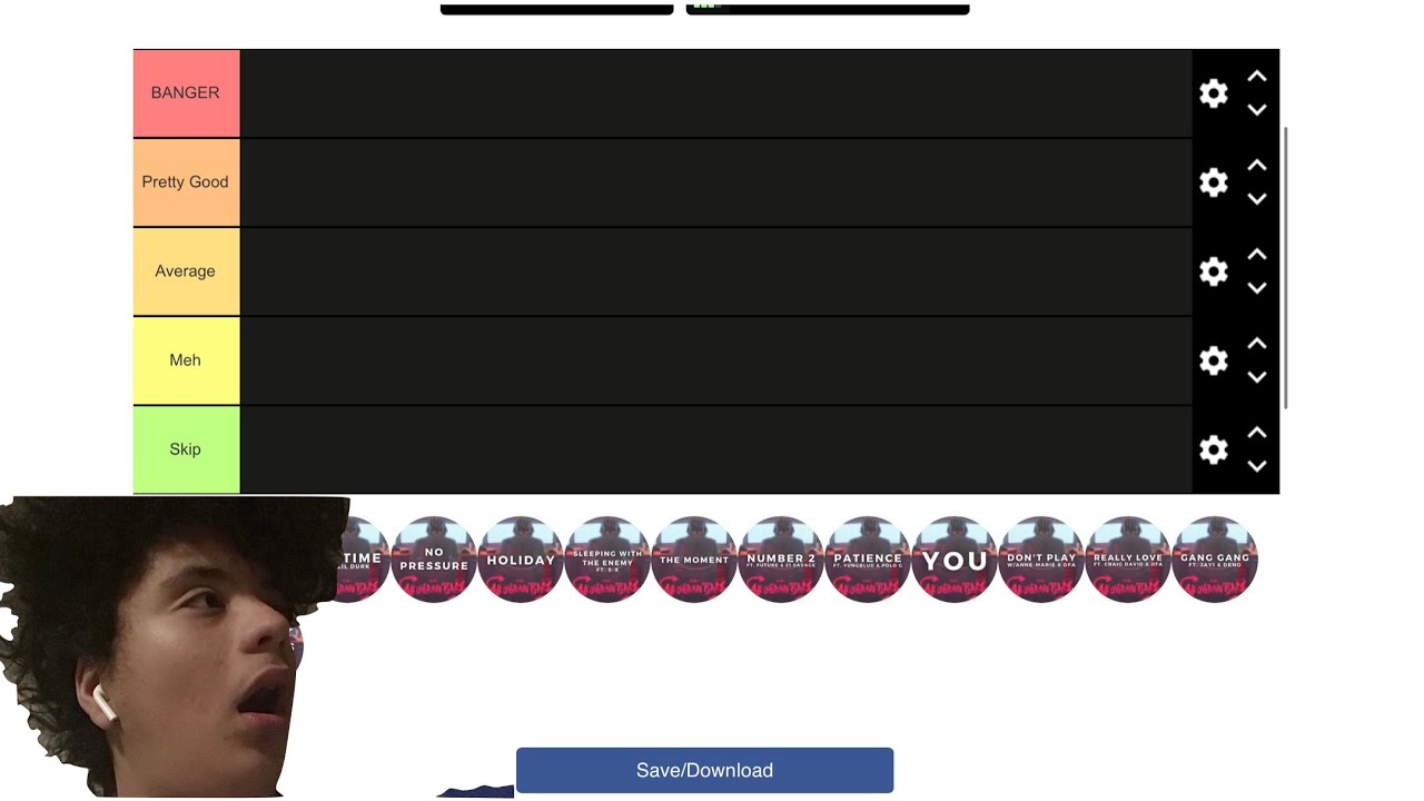 Ranking New Songs from KSI’S new album AOTP