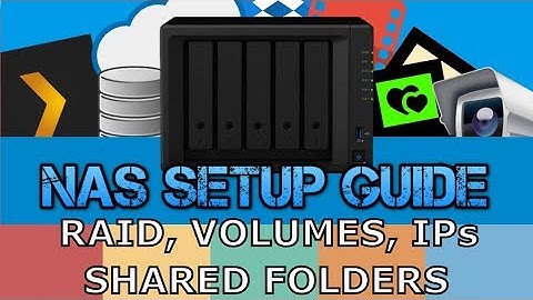 Synology NAS Setup Guide Part 1 - Setup, RAID, Volumes  IP and Shared Folders