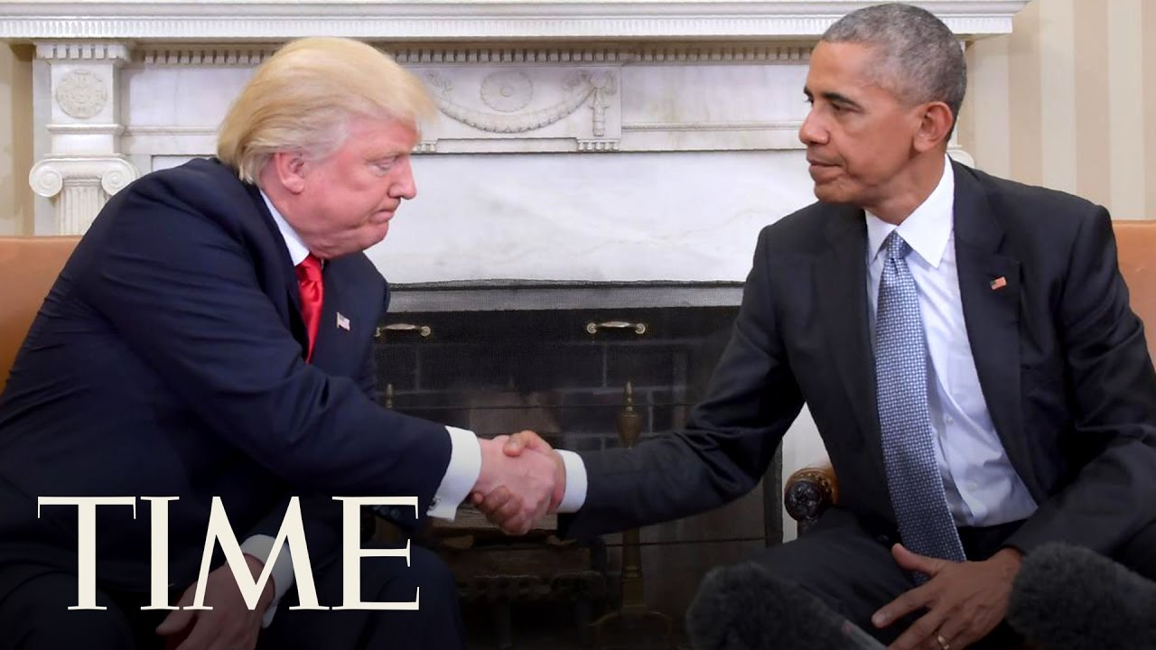 President Barack Obama Meets President-Elect Donald Trump For The First ...