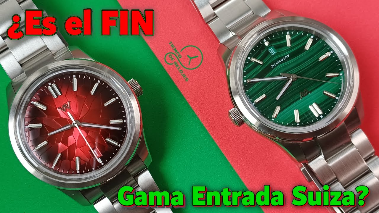 RELOJES Chinos 🇨🇳 💥 🇨🇭¿destruirán la Gama de Entrada SUIZA?