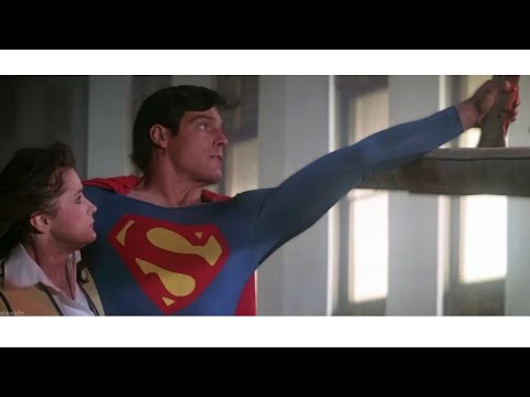 Superman saves Lois and helicopter | Superman (1978)