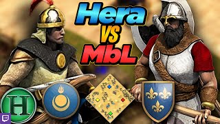 Mongols vs Franks | 1v1 Arabia | vs MbL | AoE2