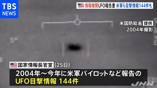 米、ＵＦＯに関する報告書を公表 １４４件の目撃情報も