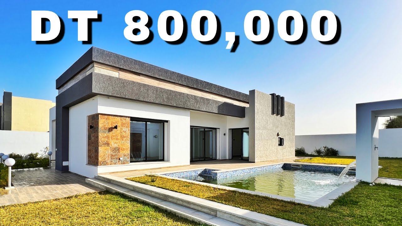 فرصة و جولة ممتعة في فيلا بأحدث التصاميم على مساحة 882 متر مربع بقيمة 800 الف دينار عوض مليار 😳