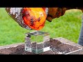 Lava vs cube glass         top 10 amazing experiments on youtube