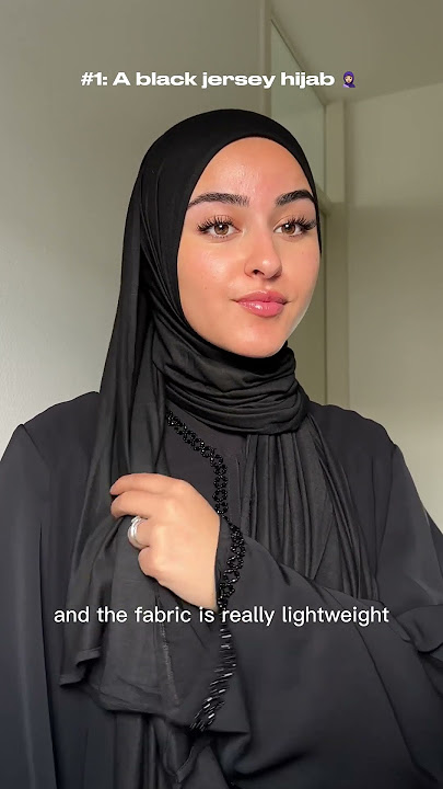 Matching hijab and undercap tutorial