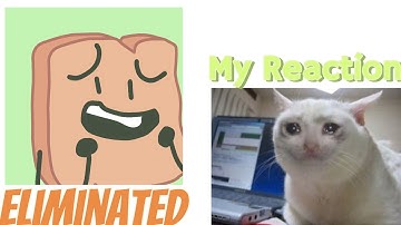 My Reaction to each BFDI character getting Eliminated 