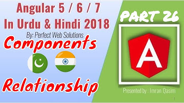 Part 26 Angular Tutorial Series in Urdu 2018: Angular 6 Communication between components in Hindi