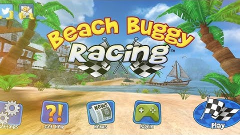 Beach Buggy Racing Android Walkthrough - Gameplay Part 1 - Easy Street 1-4 HIGH Graphics_Finix
