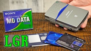 LGR Oddware  MiniDisc Data Storage: Sony MDH10