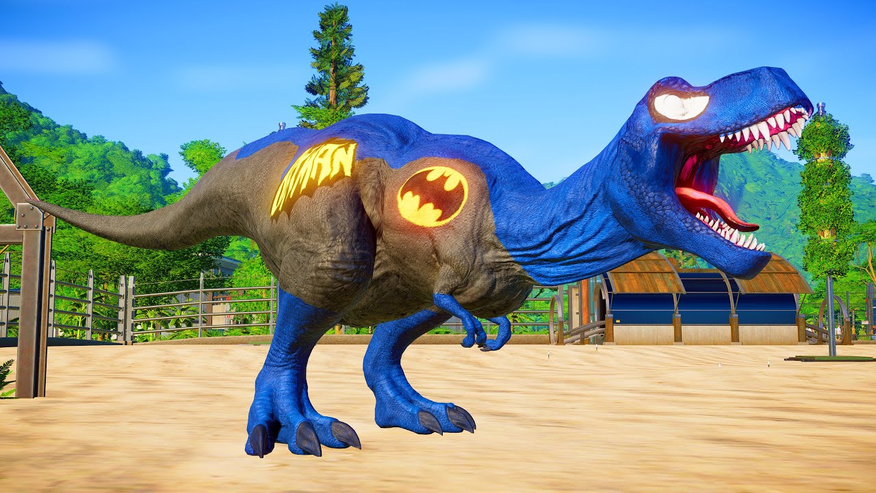 Dinossauro do Flash VS Dinossauros dos Super-Heróis  Jurassic World  Evolution 🌎 Jogo de Dinossauro 