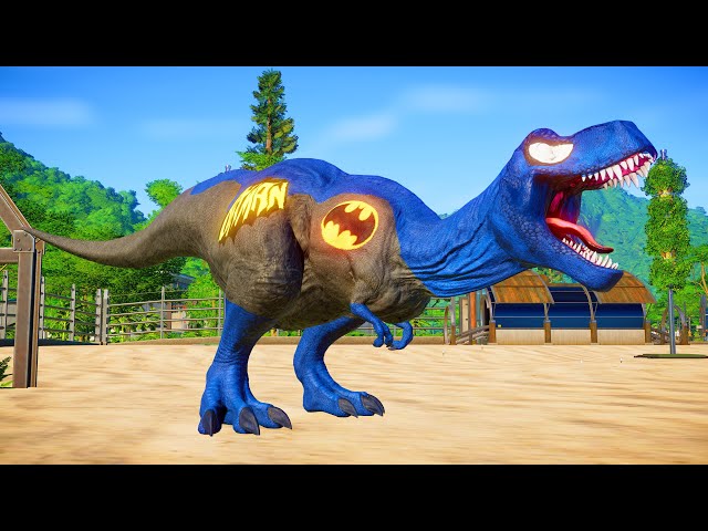 DINOSSAURO REX do POPPY PLAYTIME  Jurassic World Evolution 🌎 Jogo de  Dinossauro 