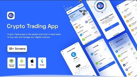 Make The Best  Crypto Trading Application For Android And iOS| #androidstudio #tradingapps #100kview
