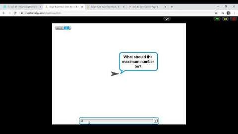 Unit 2 Lab 1: Games, Page 1 BJC