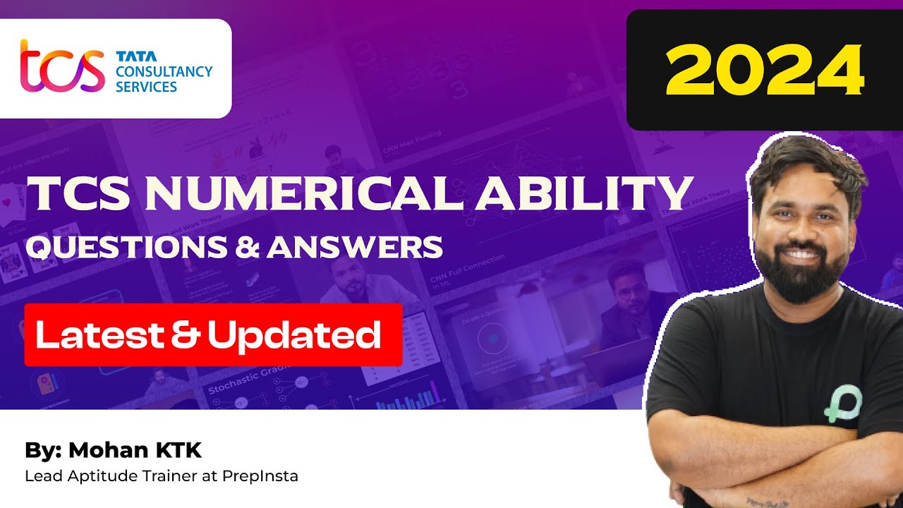 TCS NQT Numerical Ability Questions and Answers 2024 - 2025 | TCS NQT Preparation
