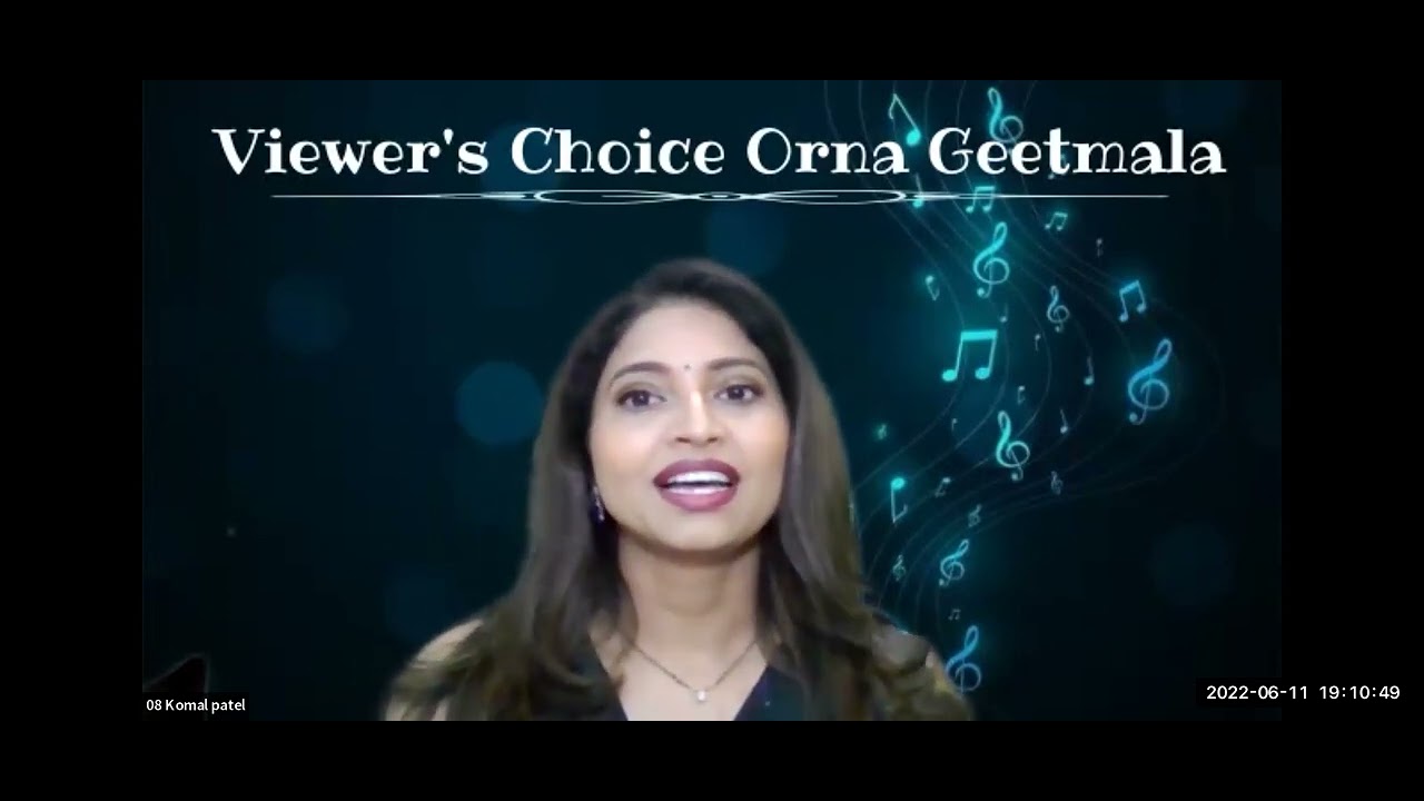 Orna Singer Viewers Choice of Mix Singers Orna Geet Mala - YouTube
