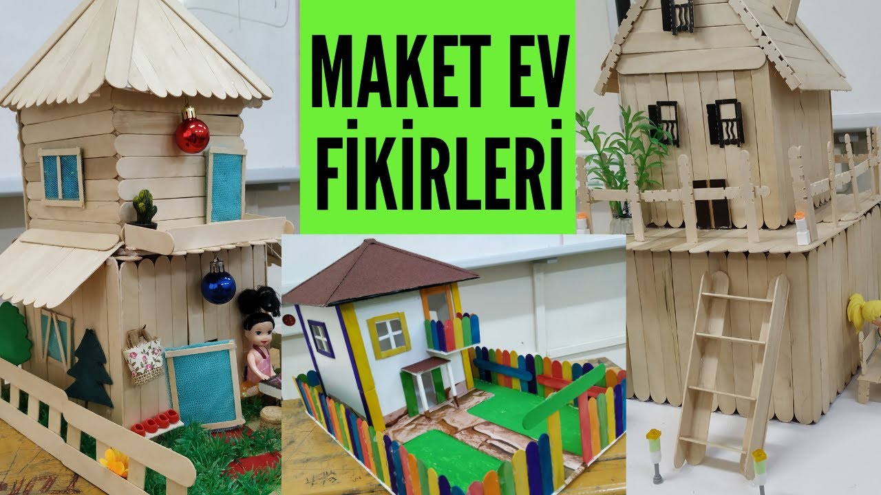 Maket Ev Ornekleri Yeni Model House Examples Mimari Tasarim Ornekleri Teknoloji Tasarim Dersi Youtube