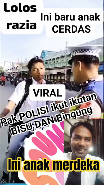 pak polisi pun ikut ikutan bisu#shortvideo #shorts #short#shortsviral #lucu