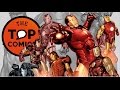 Las diferentes armaduras de Iron Man