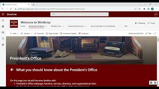 Welcome to Winthrop Introductory Video
