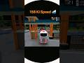 158 Ki Speed 🚄🚄... #gameplay #bussid #shorts #viral #bussimulatorindonesia #trend #foryou