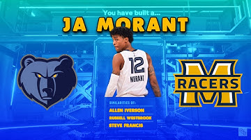 BEST JA MORANT BUILD IN NBA 2K20! EXPLOSIVE POINT GUARD 50+ BADGE UPGRADES! BEST ALL AROUND BUILD!
