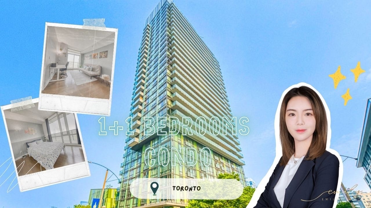 🔥 Toronto Condo Listing by Emily Zhang📍 1301–170 Fort York Boulevard, Toronto