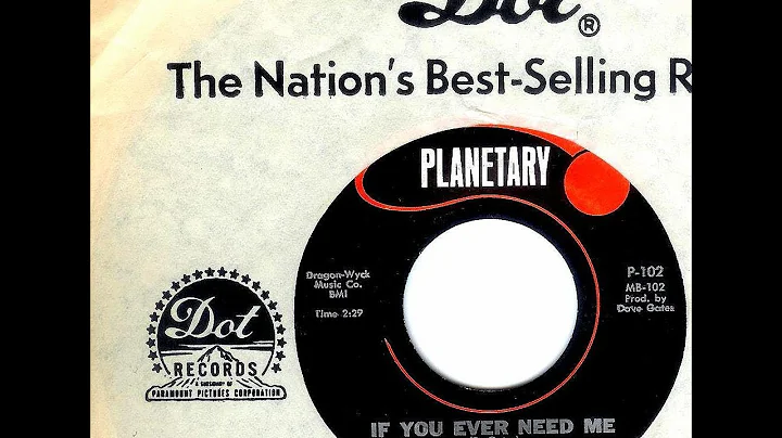 Margaret Mandolph - IF YOU EVER NEED ME  (David Ga...