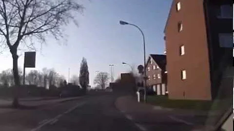Fahrt von Glane über Gronau nach Glaneburg Holland
