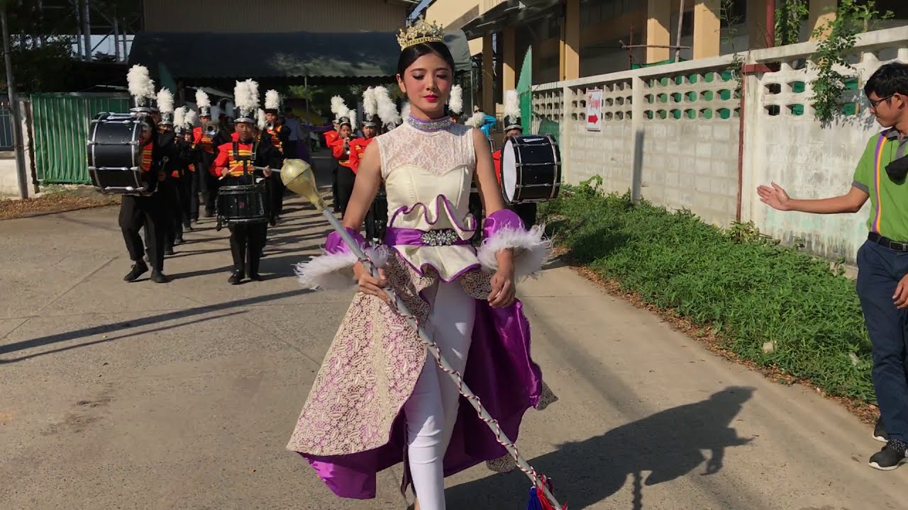 ขบวนพาเหรดกีฬาสีคุณธรรมไตรราชเกมส์ 2020