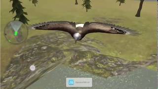 لعبة محاكاة حياة طائر النسر في البرية Furious Eagle Family Simulator : العاب الصيد للأندرويد screenshot 2