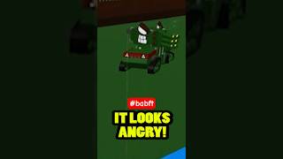 Roblox Build a Boat for Treasure Cartoon Tank is angry at missile tank! #babft #roblox