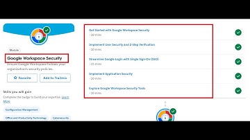 Google Workspace Security | Salesforce Trailhead