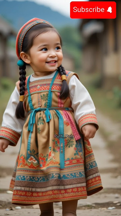 Download lagu cute baby girl in traditional Indonesian clothes 🥰