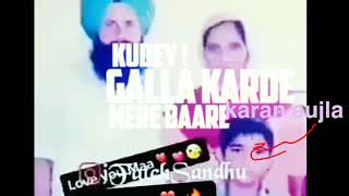 Karan Aujla Baba Ji Ta Babu Ji Potot Songe Karan Ajlan Song Top Status