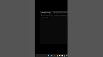 💻 Simulando ser Hacker con CMD 💀 #Shorts