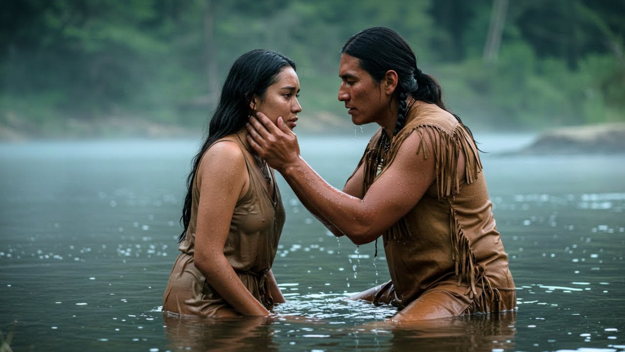 Sie flüsterte: „Wasch mein Gesicht, nicht meine Schande“ – sie sprach zum Apache-Krieger am Fluss