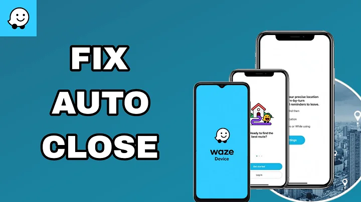How To Fix And Solve Auto Close On Waze App | Final Solution