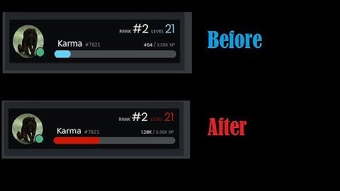[Discord] - How to change your MEE6 rank card color! (Working as of May 30, 2020)