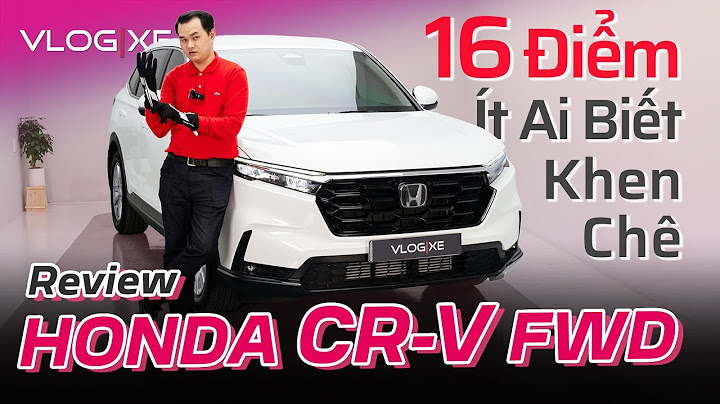 Đánh giá xe crv 2023 nhập khẩu năm 2024