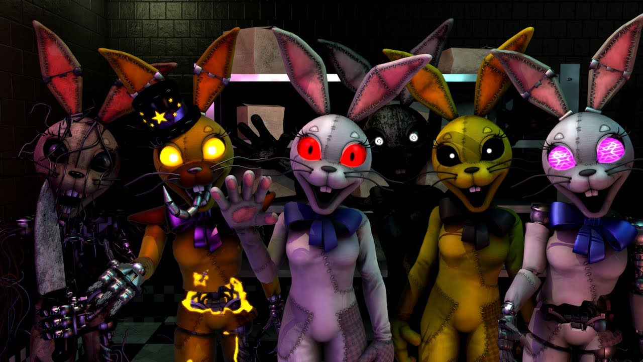 Quick photo edit with Vanny and Glitchtrap - fivenightsatfreddys