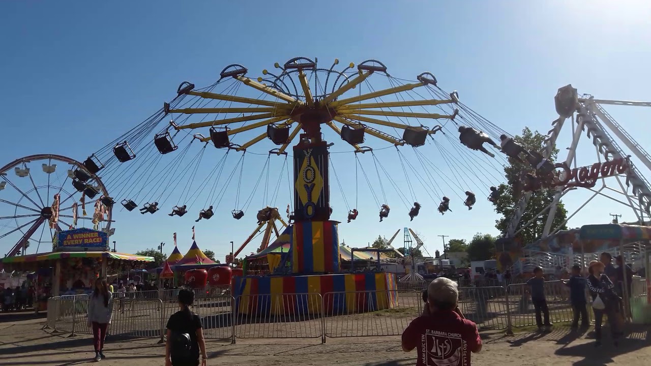 Yo-Yo Ride (Chairswings) (Off-Ride) - YouTube