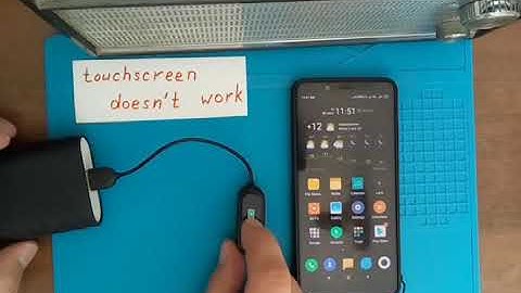 Mi band 4 touchscreen doesn