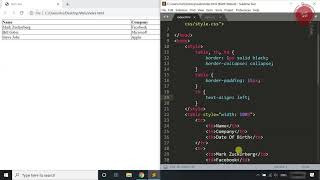 HTML Add Border Spacing