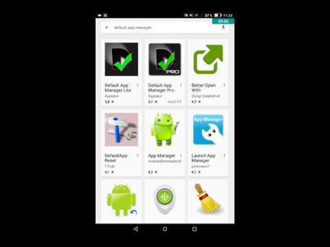 Jak nastavit výchozí aplikace pro otevírání souborů Android